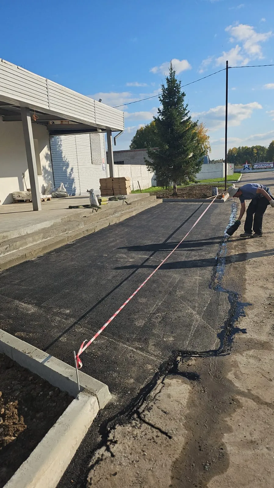Асфальтирование — работа 12