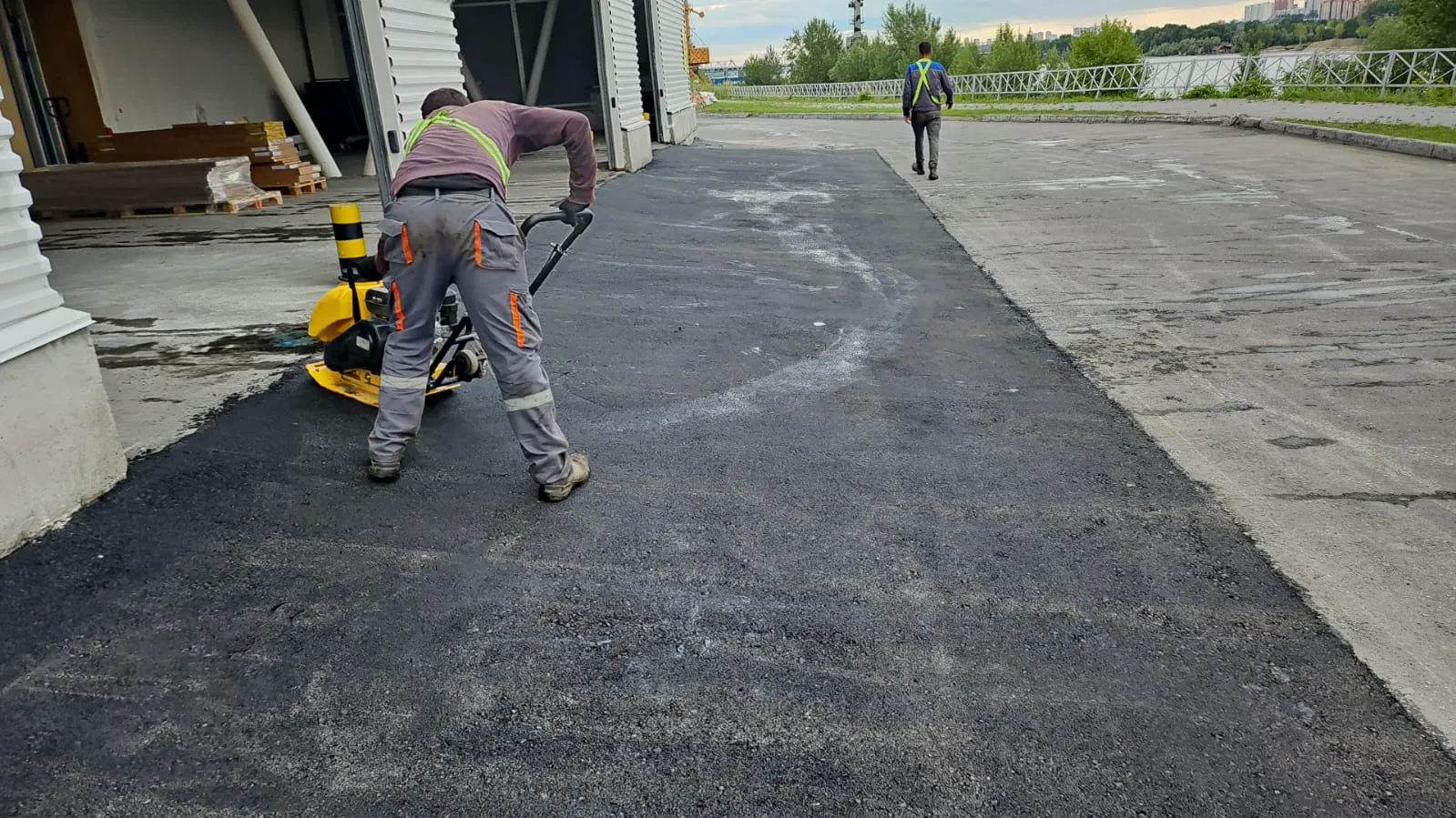 Асфальтирование — работа 14